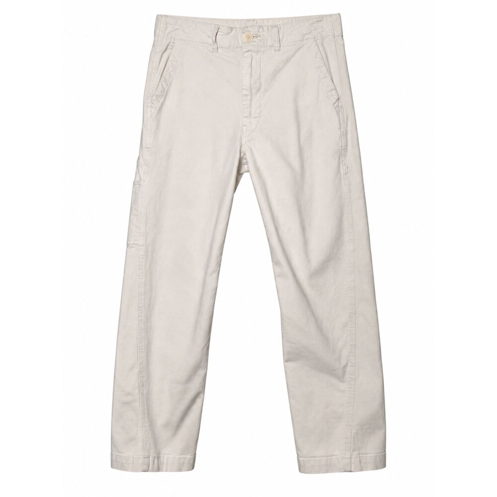 Vince Cotton Twill Carpenter Pants 29 Natural Ecru Utility Stretch Cream Chino